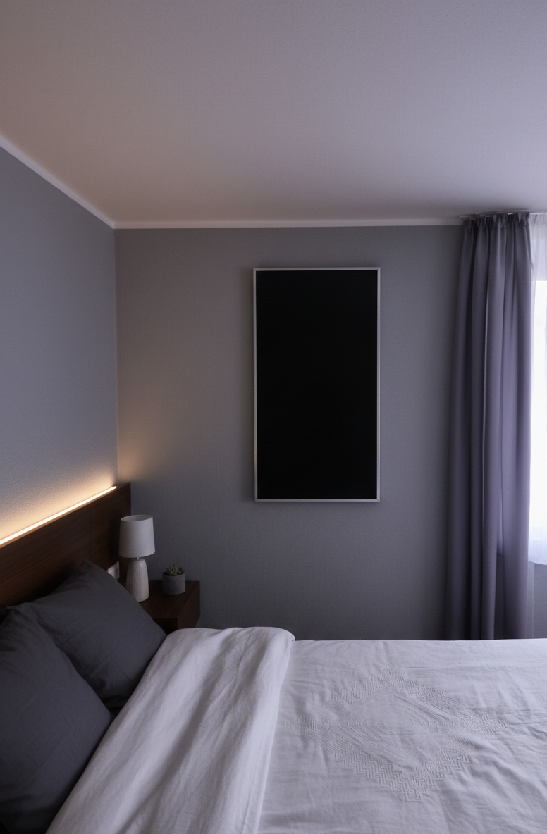 infrarotheizung im schlafzimmer