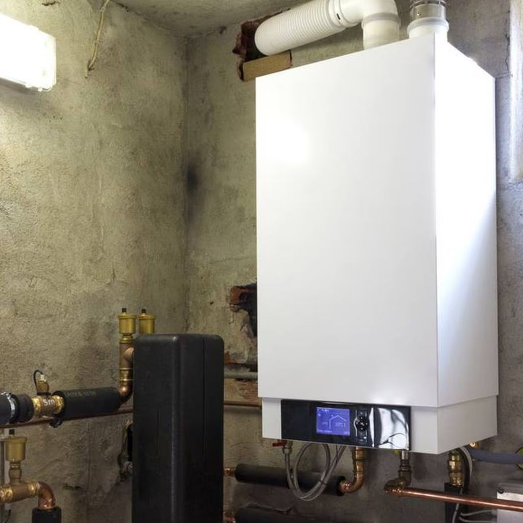 gasheizung der heizkessel