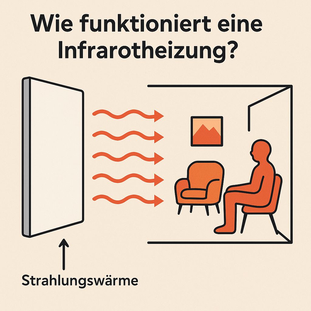 Wie funktioniert eine Infrarotheizung? Einfach erklärt Wie funktioniert eine Infrarotheizung? Einfach erklärt