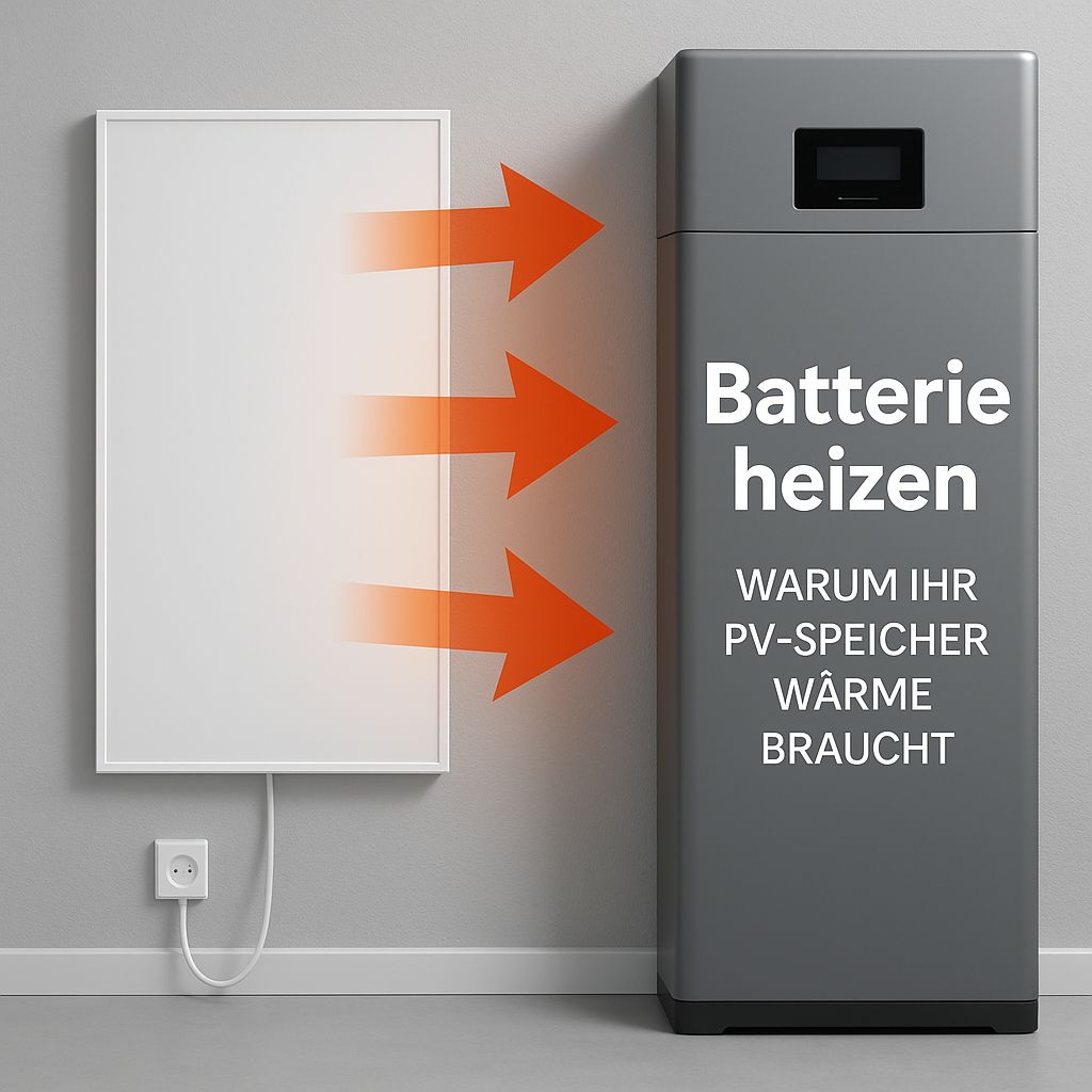 Batteriespeicher beheizen