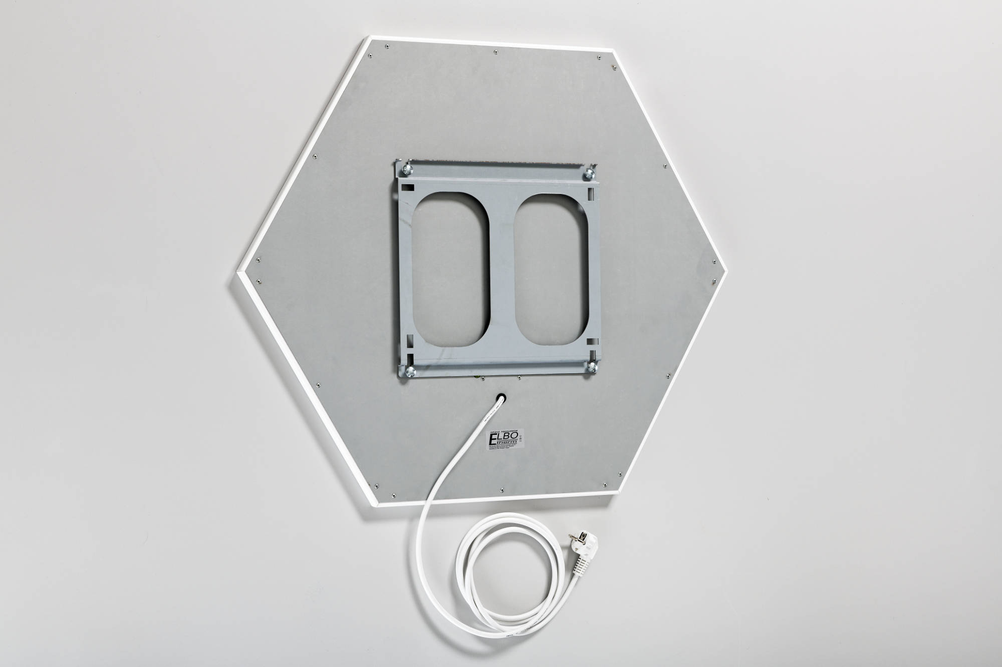 Infrarotheizung Hexagon Rueckseite