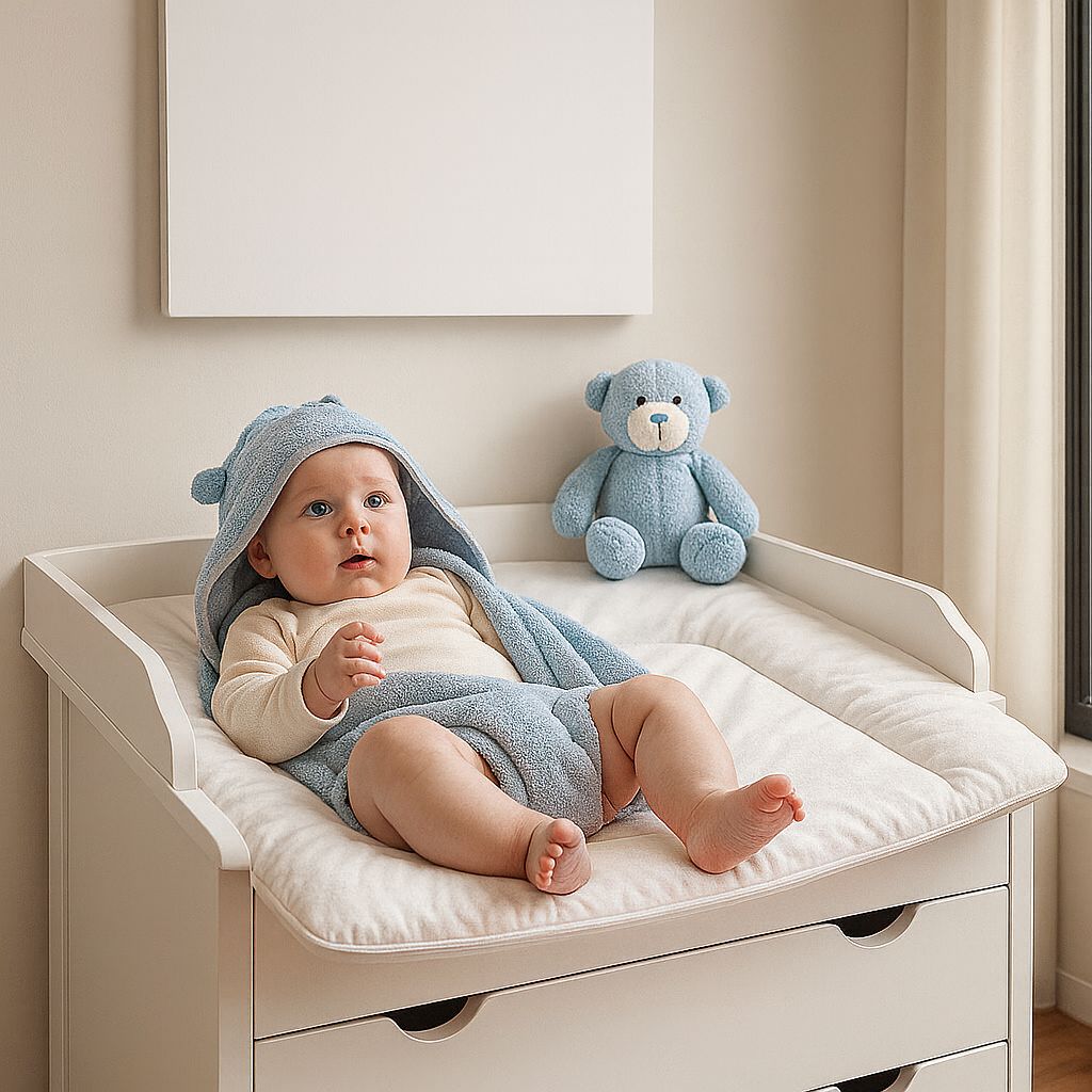 infrarot wickeltischheizung -  babyheizung - elbo-therm