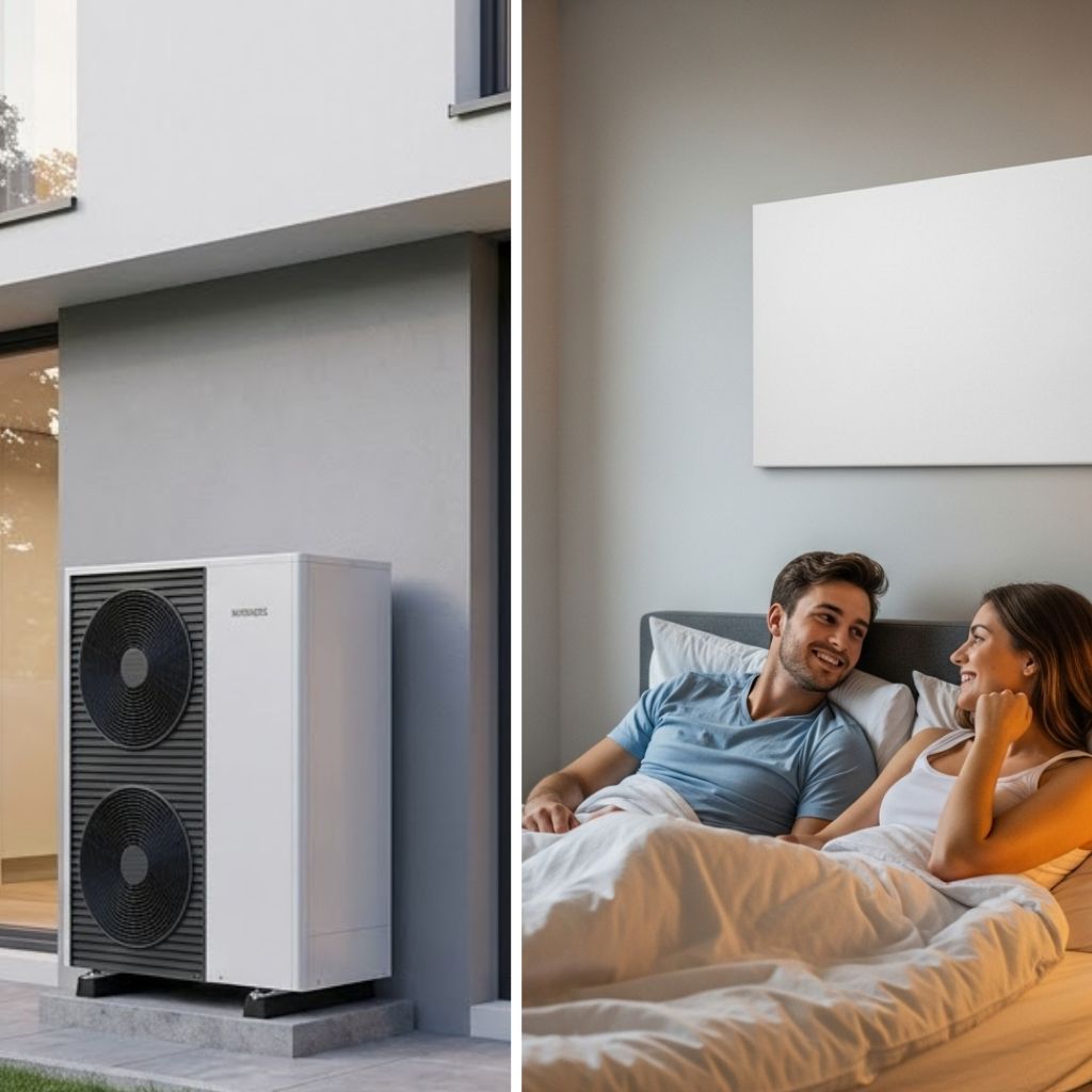 Wärmepumpe „1:4 Energie“ – was wirklich dahinter steckt und warum Infrarotheizungen eine sinnvolle Alternative sein können