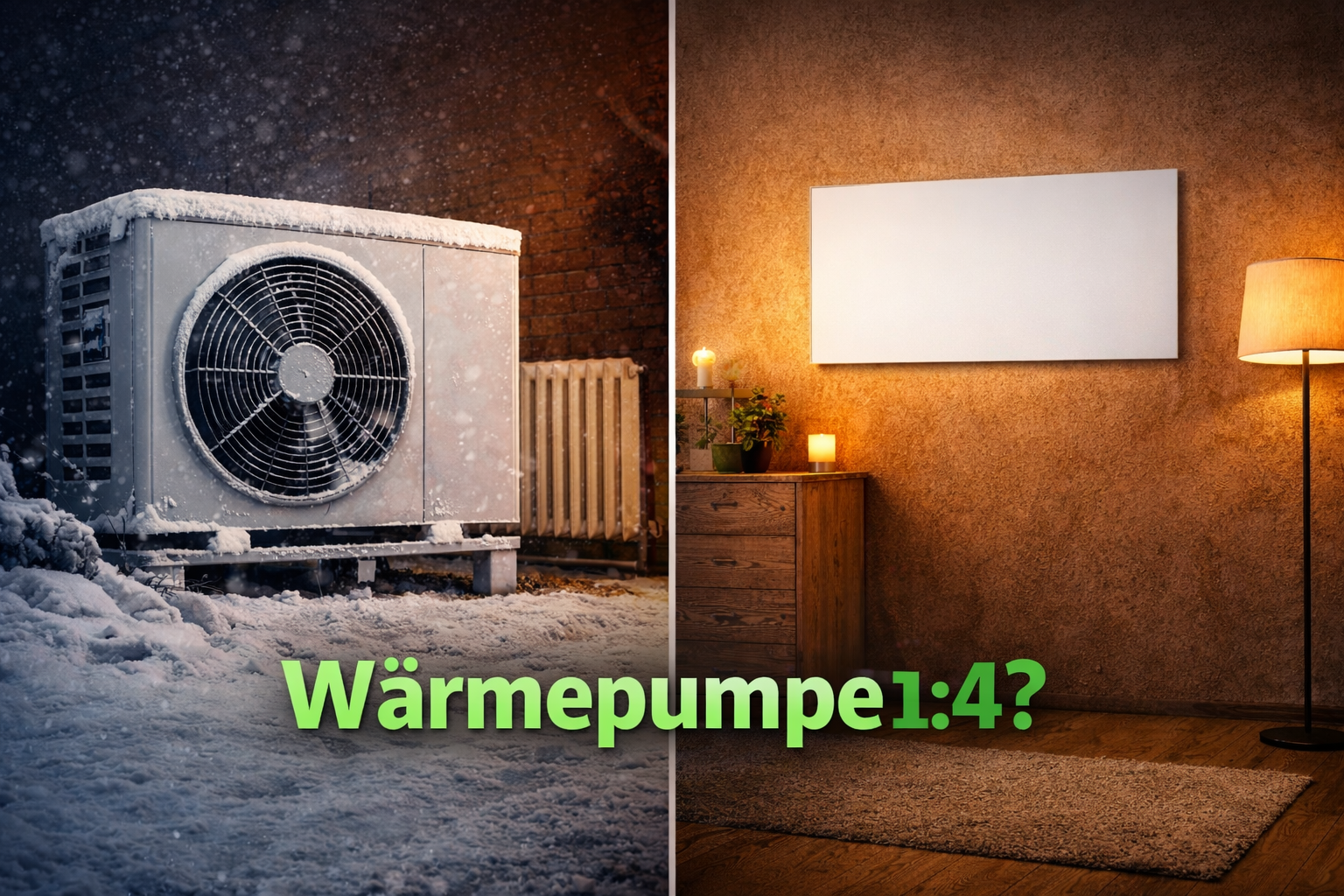 waermepumpe 1 zu 4