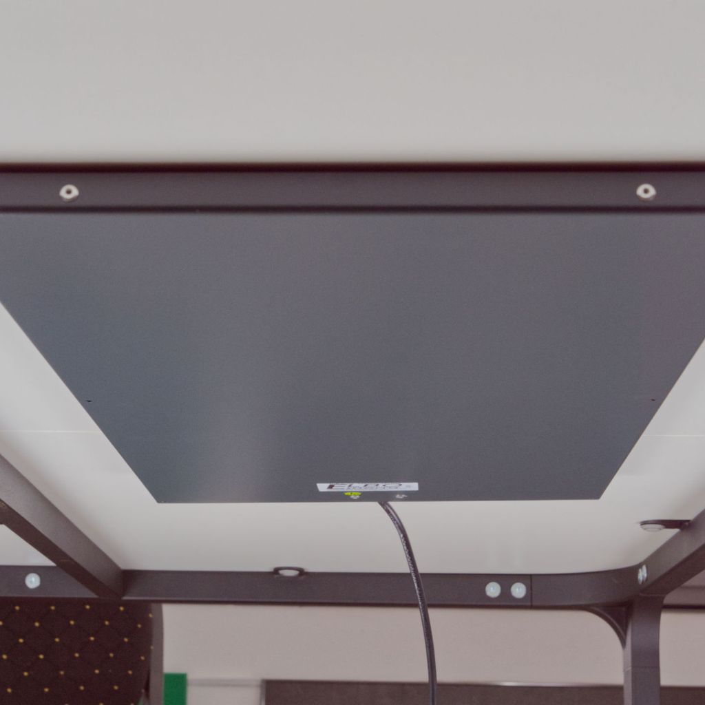 infrarot schreibtischheizung 120 watt - elbo-therm