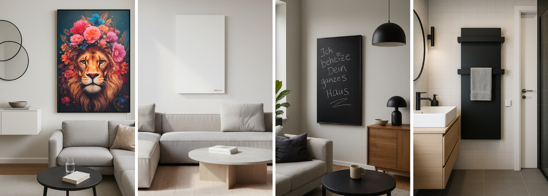 Infrarotheizung für jeden Wohnraum